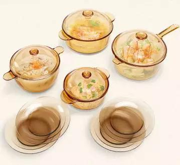 硼硅玻璃锅炒菜,晶彩玻璃锅