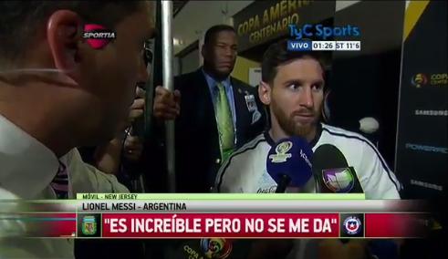 百年美洲杯梅西哭了,梅西痛哭百年美洲杯