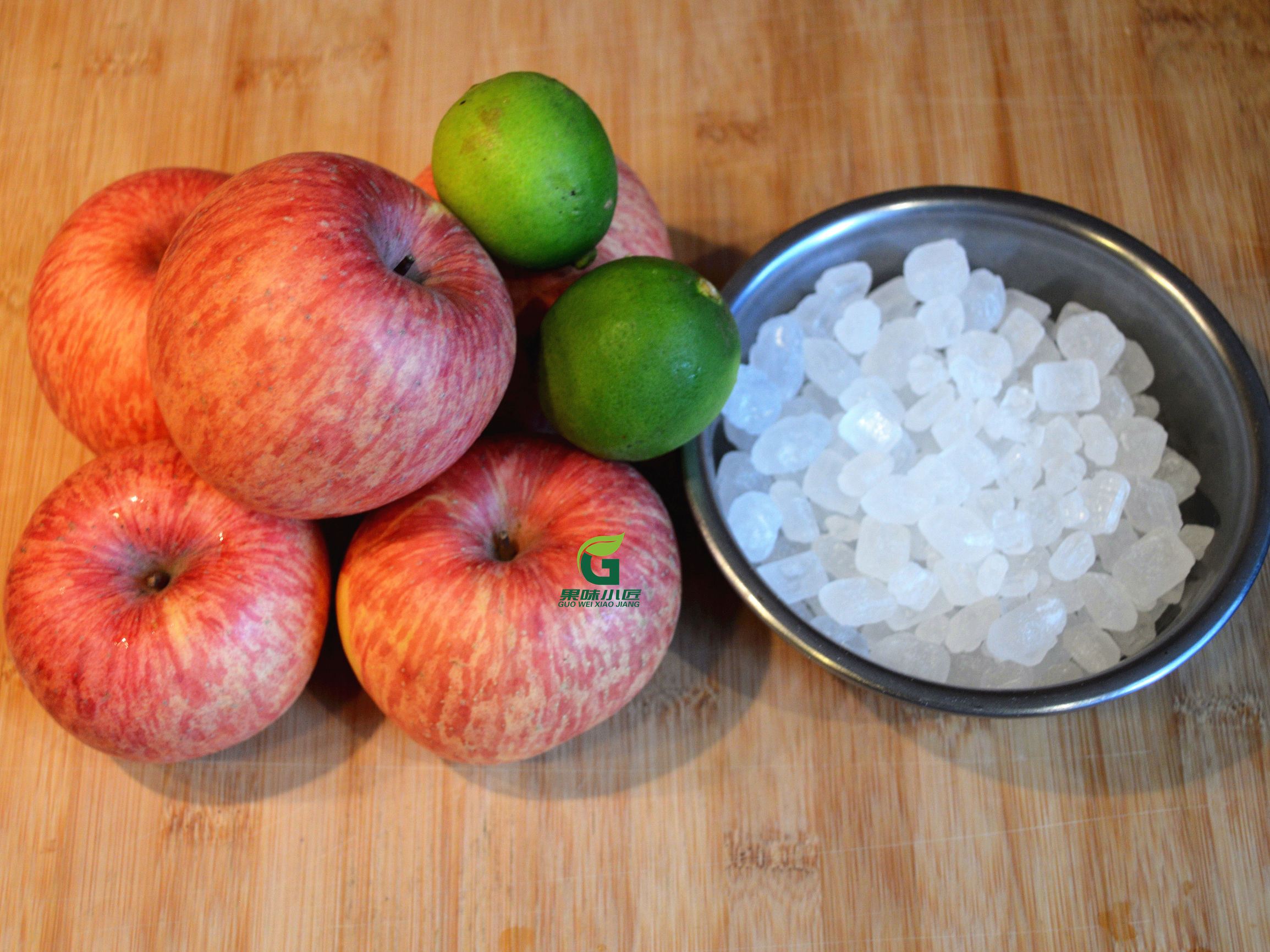 小苹果果酱制作方法,苹果果胶正宗做法