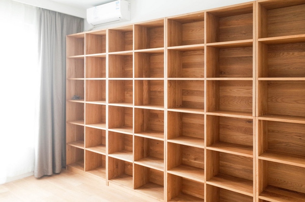 橡木书柜价格多少钱,白橡木整墙书柜价格