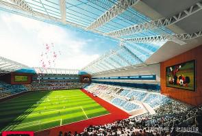 天津两座球场,天津泰达第一座专业足球场