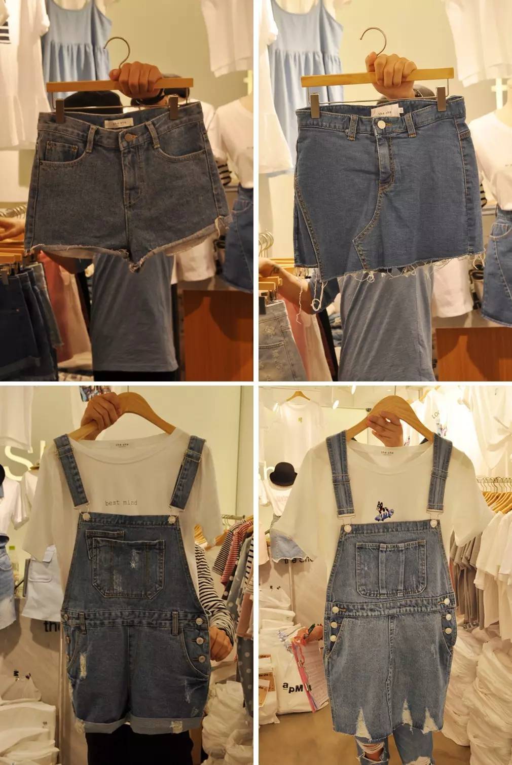 档口精选|盛夏来东大门“theshe”档口批点T恤和短裤吧！