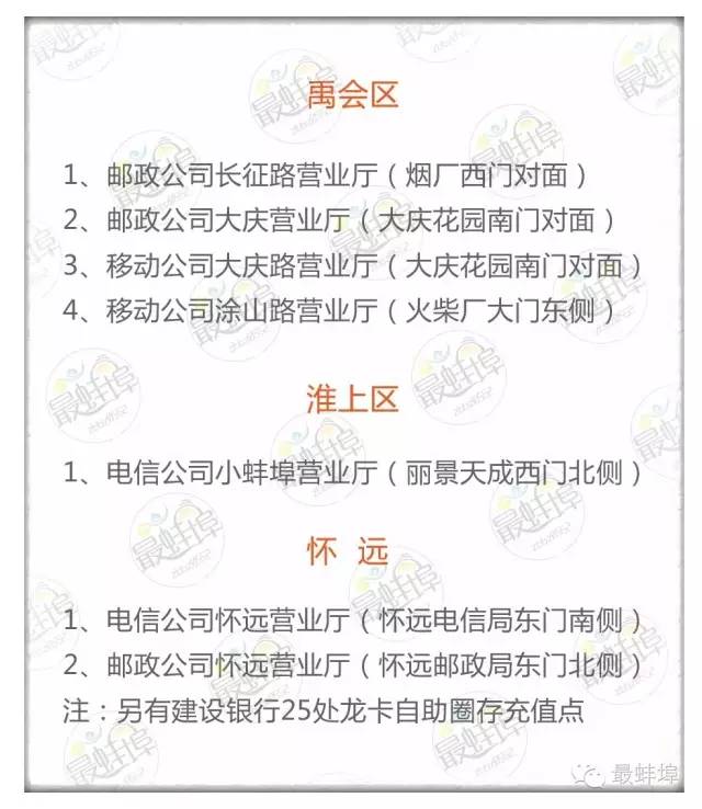 这是蚌埠最实用的一条微信，没有之一！值得收藏，更值得分享！