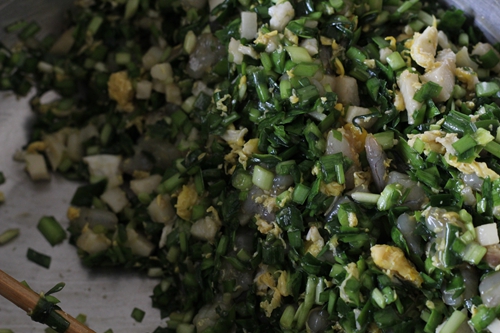 韭菜虾仁鸡蛋三鲜馅饺子怎么拌,虾仁韭菜鸡蛋三鲜馅饺子怎么调馅