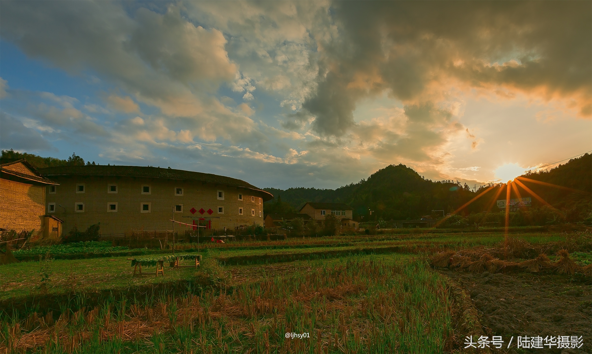 永定土楼南靖土楼大鱼海棠,南靖大鱼海棠土楼