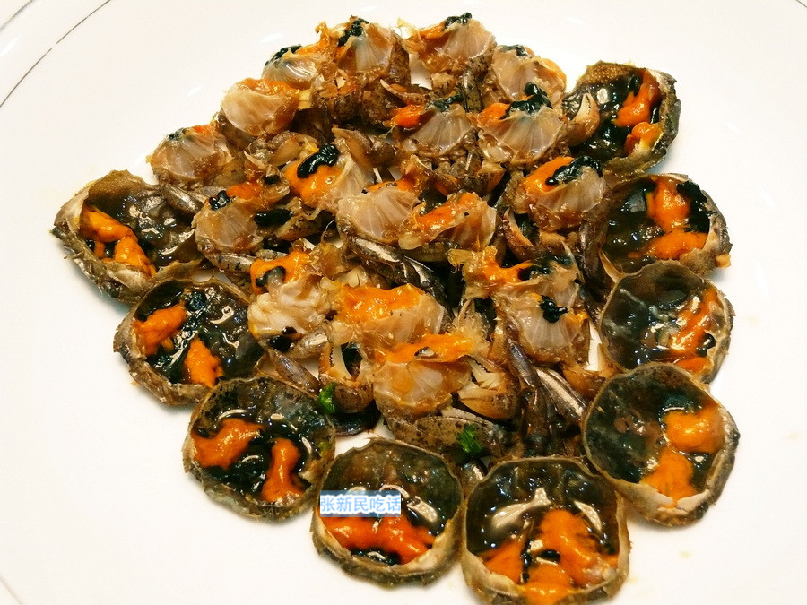 潮汕人腌制的螃蟹,潮汕人的腌制小河蟹