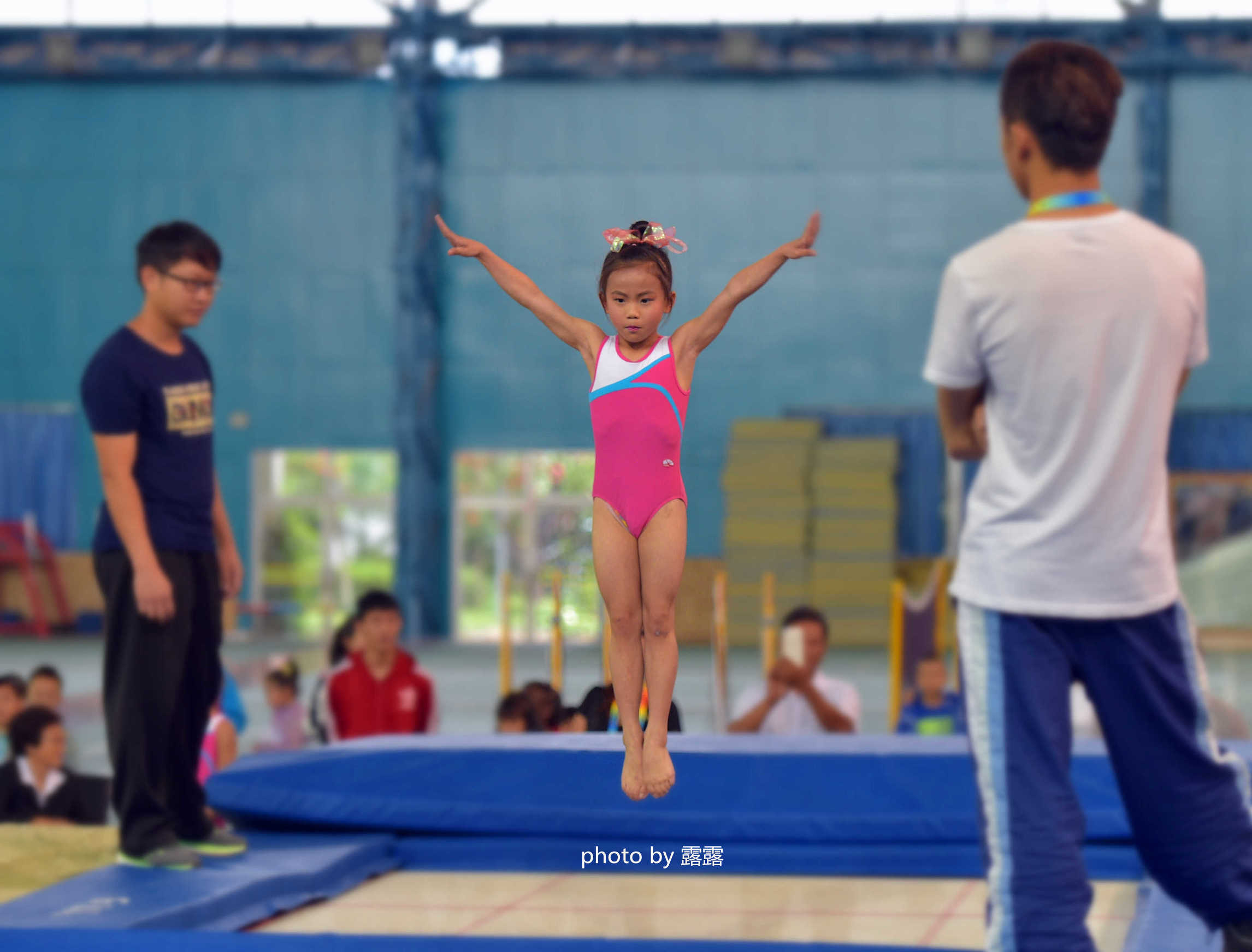 芒市体操队在省青运会上勇夺三冠