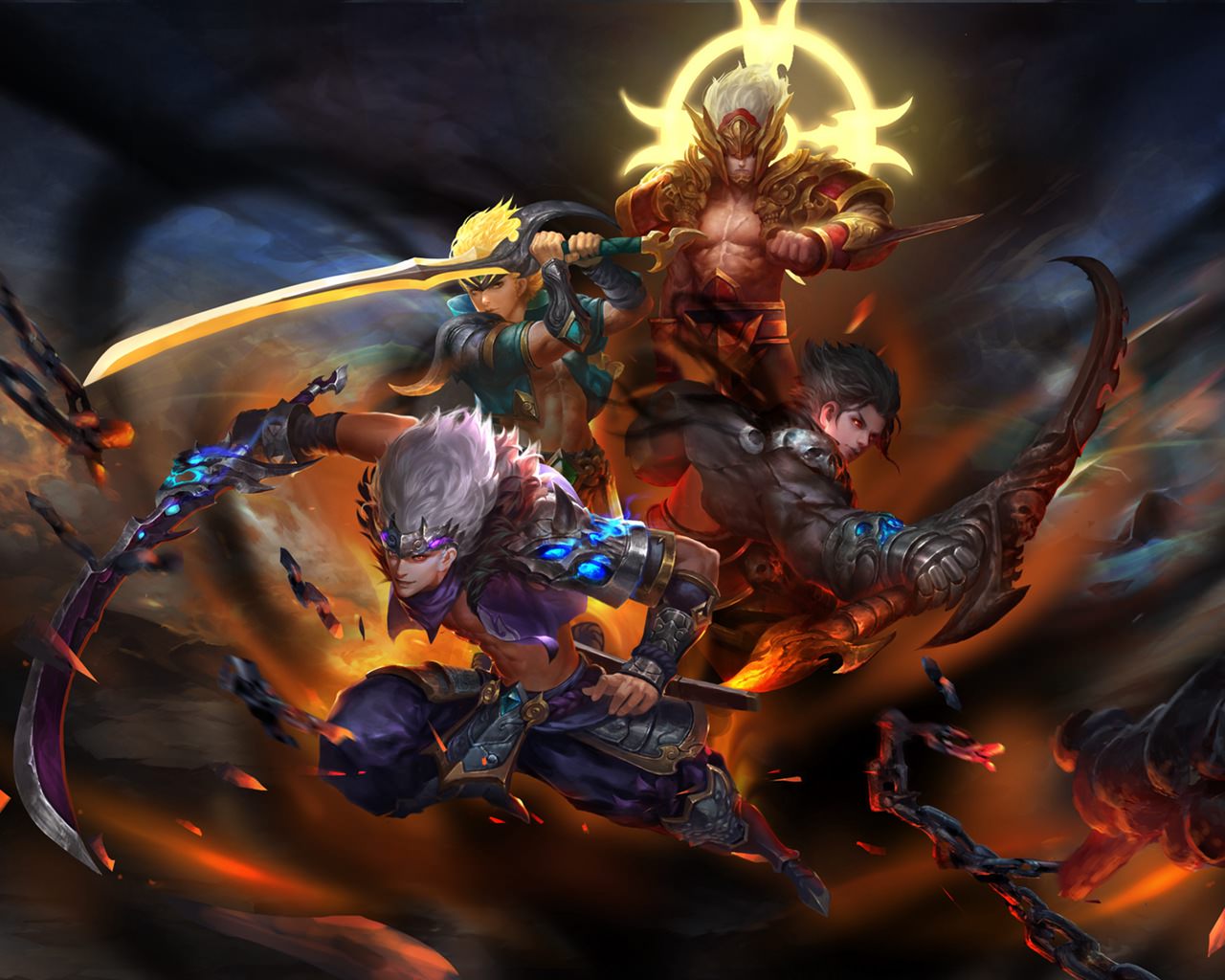 梦三国英雄人物,盘点梦想三国全英雄变身