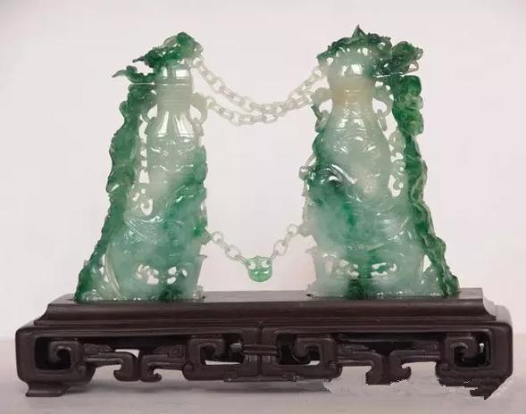 玉雕镶金工艺,玉雕链环教程