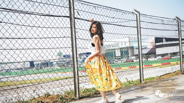 花柄裙,古着花柄裙