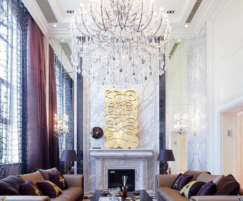 法式简欧效果图大全,最漂亮简欧实景图