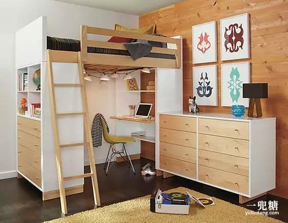 小户型也可以有大空间,适合小户型的多用空间床