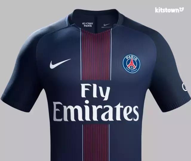 巴黎圣日耳曼19-20赛季客场球衣,巴黎圣日耳曼17-18赛季球衣