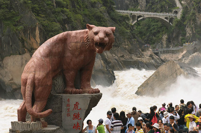 丽江虎跳峡的来历传说