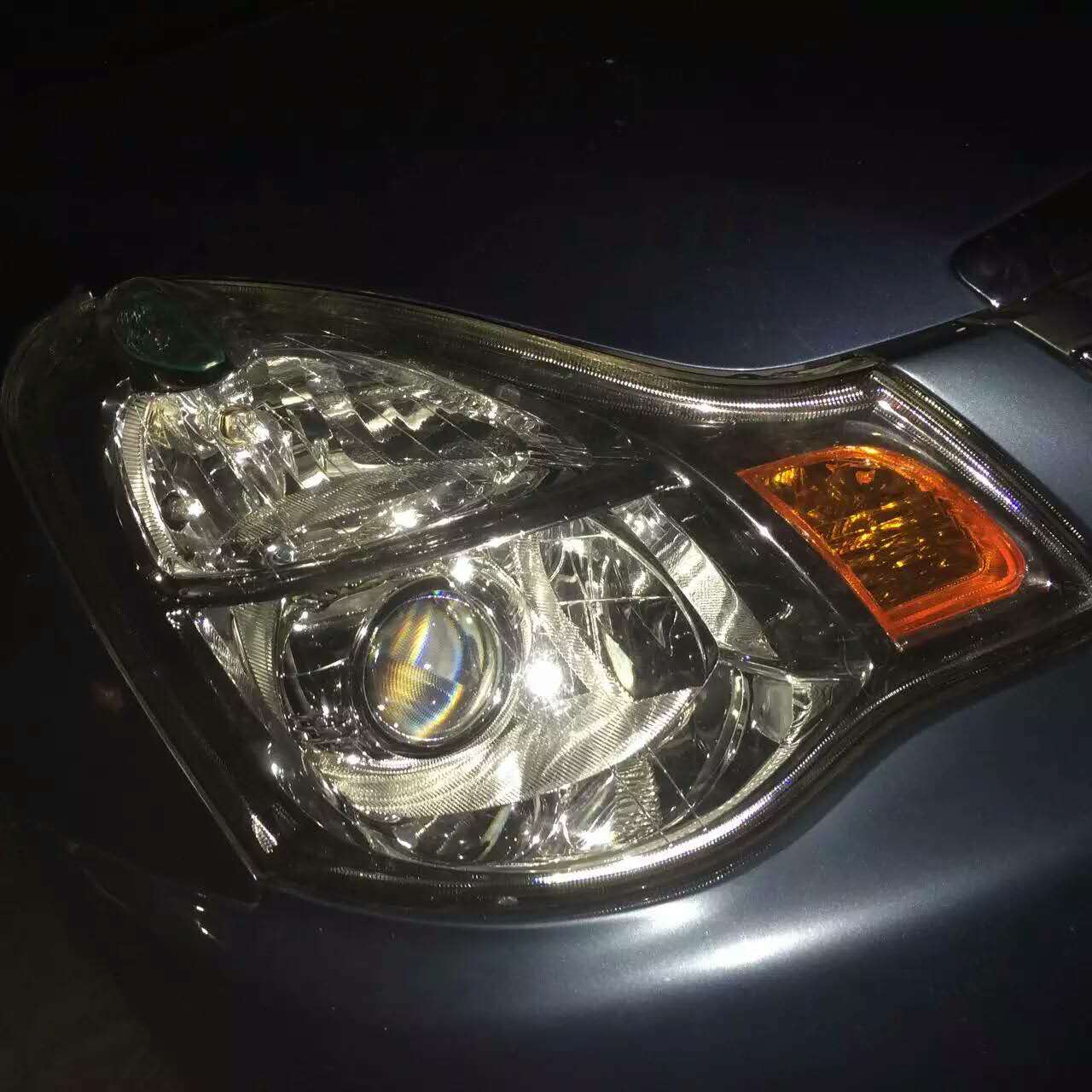 知行合一，汕头经典轩逸改灯