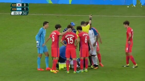 韩国男足奥运输球拒绝握手,韩国vs洪都拉斯孙兴慜