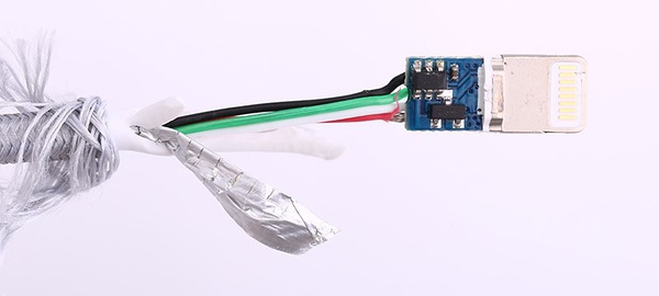 安克数据线与苹果数据线拆解,iphone数据线耐用测试