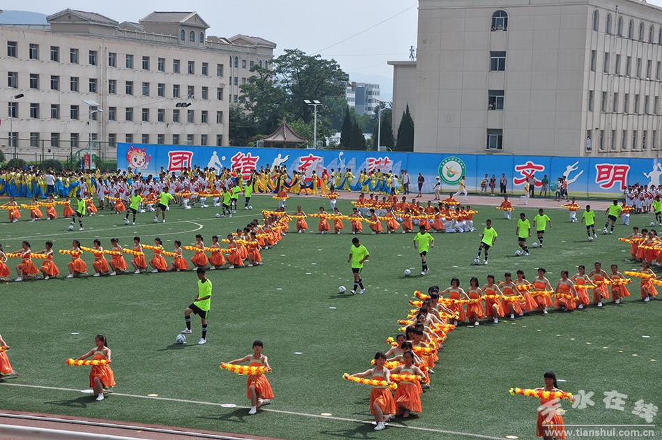 甘肃省第四届中学生运动会开幕式,甘肃省第十五届省运会开幕式图片
