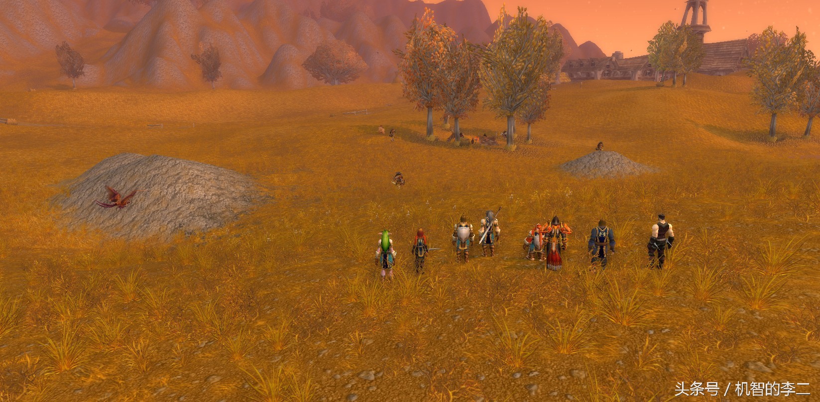 魔兽世界西部荒野图片,魔兽世界西部荒野野猪冲锋技能