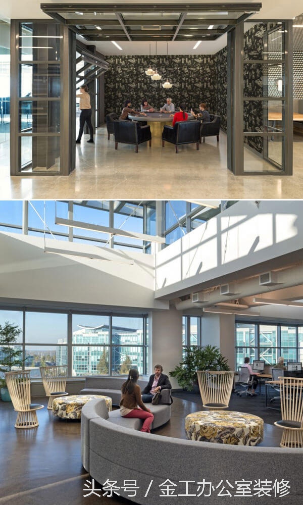 装修公司办公室现代设计方案,it办公室装修设计公司