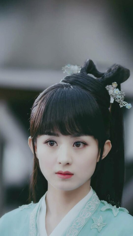 相伴丽颖,如影随行!—朱颜难断青衣扬,碧下黄泉情意长