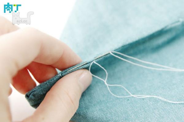 信封式手拿包布艺,布艺钱包的缝制方法图解