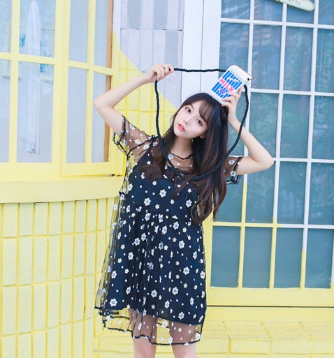 朦朦胧胧的性感和美丽,网纱裙带给你