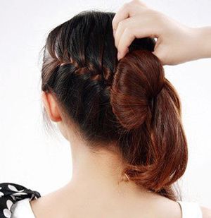 2款超级好看的蜈蚣辫发型图解,蜈蚣辫编发神器教程慢动作自己编