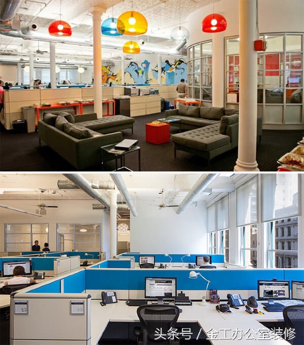 装修公司办公室现代设计方案,it办公室装修设计公司