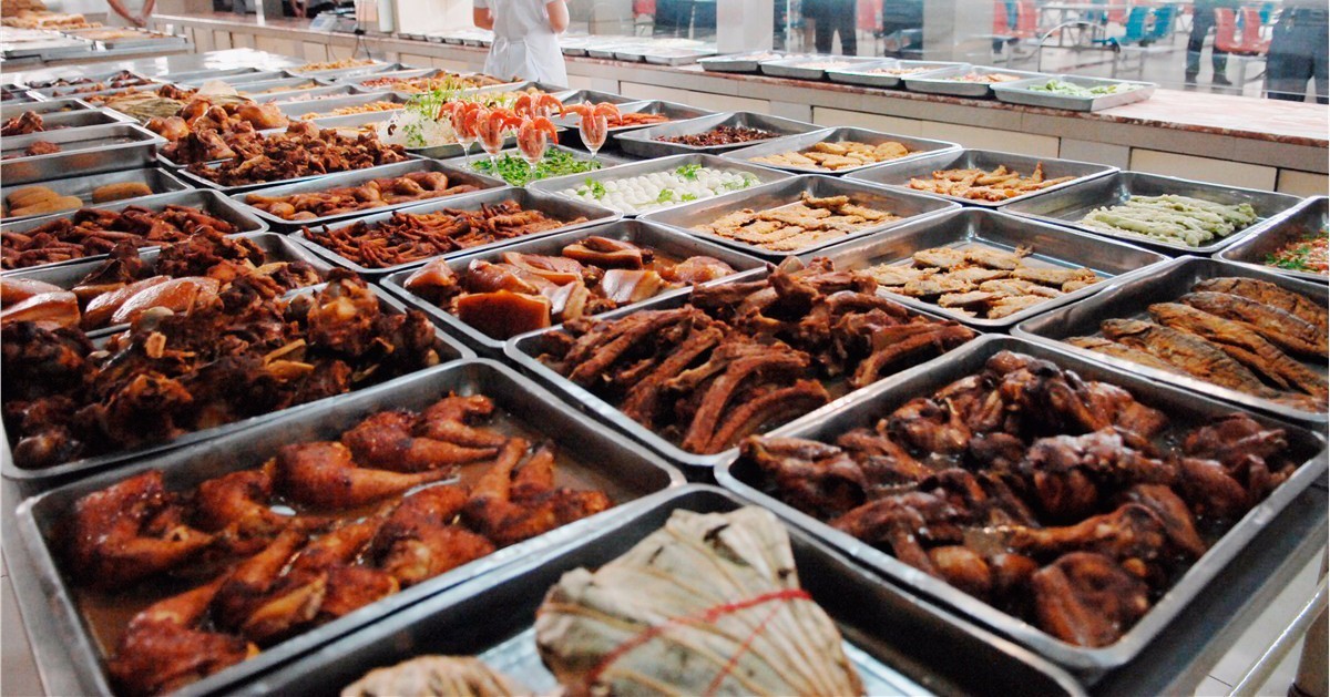 新生开学食堂,新生开学饭堂