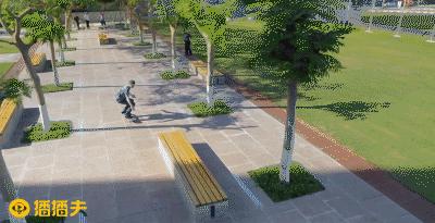 以滑板飞跃迪拜,热血青年的惊险大片