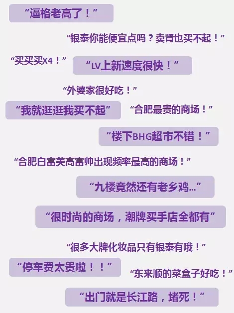 据说霸都合肥的壕们都去这儿买买买......