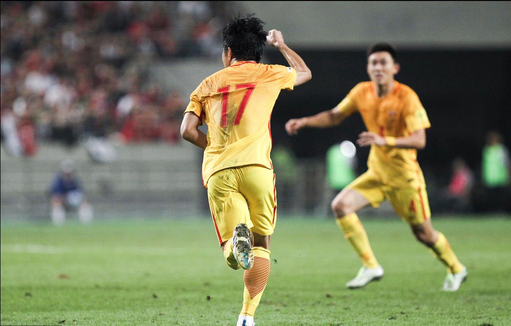 国足亚运队1-0击败韩国进球图片,u20亚洲杯国足vs韩国全场回放