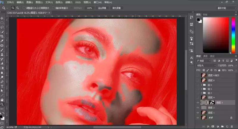 职业修图师,修图师如何给人物磨皮