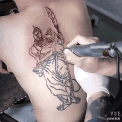 如何半永久纹身,纹身半永久纹身师