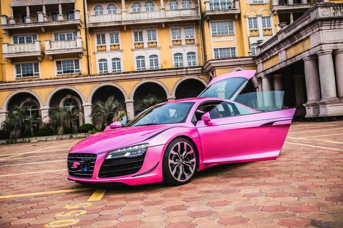 尊贵的未来奥迪r8,颜值高的奥迪r8白色