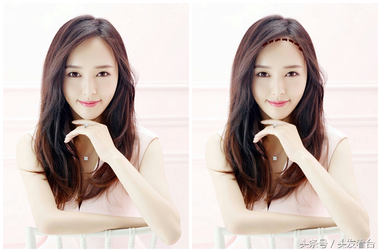 杨幂唐嫣发际线高怎么办,杨幂发际线高唐嫣发际线高吗