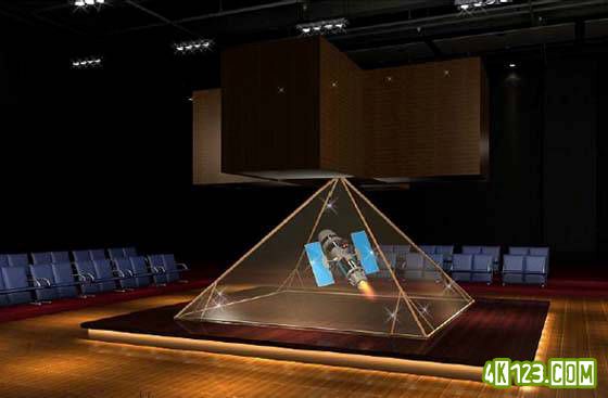 声临其境超逼真3d全息投影,自制3d全息投影素材