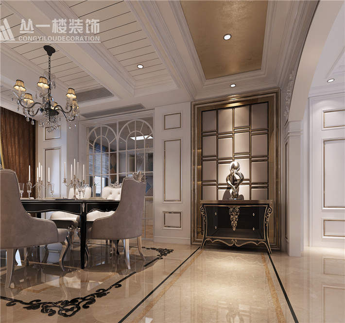 中大紫都223平复式楼欧式风豪宅婚房,这般豪华大气撩死人了