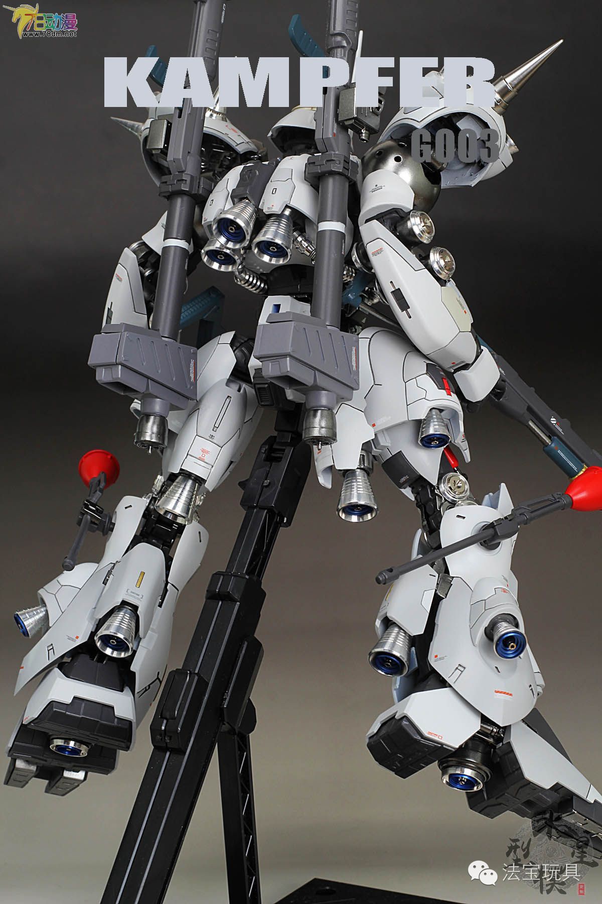 高达模型白色风暴高高mg1/100京宝梵