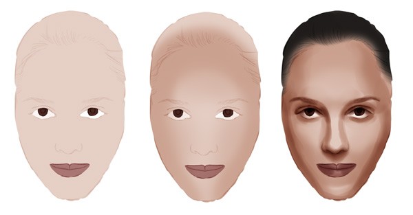 脸上疤痕绘画教程,怎么画雀斑p图