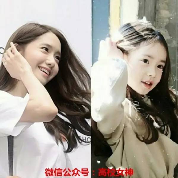 林允儿以前到现在的变化,林允儿早期的视频