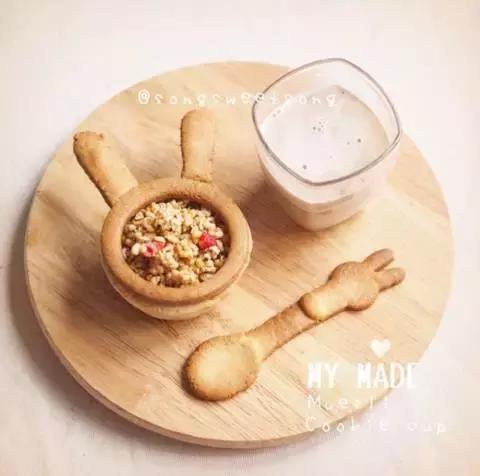 如果每天有这么萌的早餐，我6点就能起