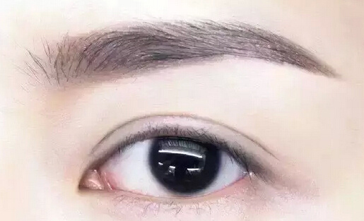 丝雾眉和韩式半永久定妆眉的区别,定妆眉雾眉线条眉