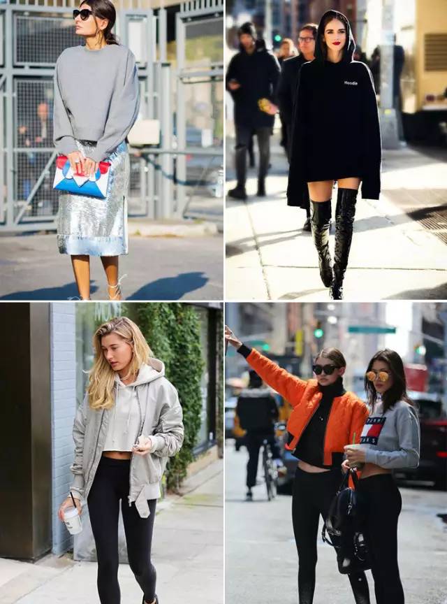 卫衣的6种搭配方法,卫衣有超过十种搭配