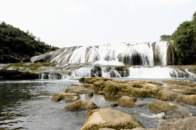 黄果树瀑布不同方位的景观,黄果树瀑布群中最好看的瀑布