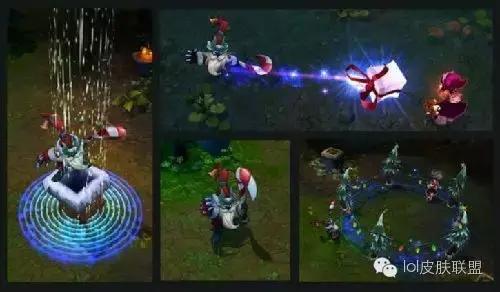 lol最近全皮肤免费用,金克丝冰雪节皮肤特效