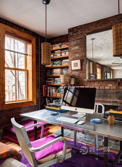 小型私人办公室布置设计,8个家庭办公室设计技巧