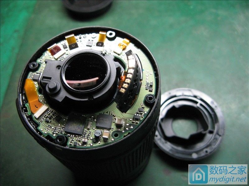 佳能55-250stm更换光圈排线,佳能75-300拆修