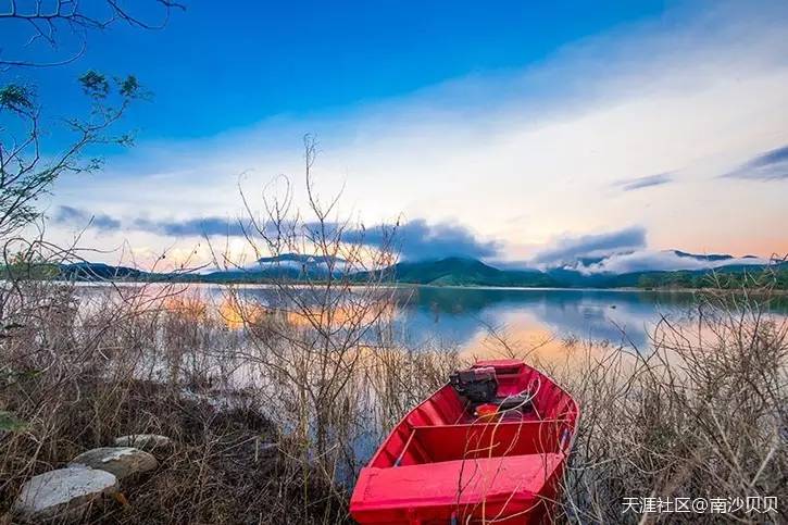 海南天台山小九寨,小九寨青山绿水